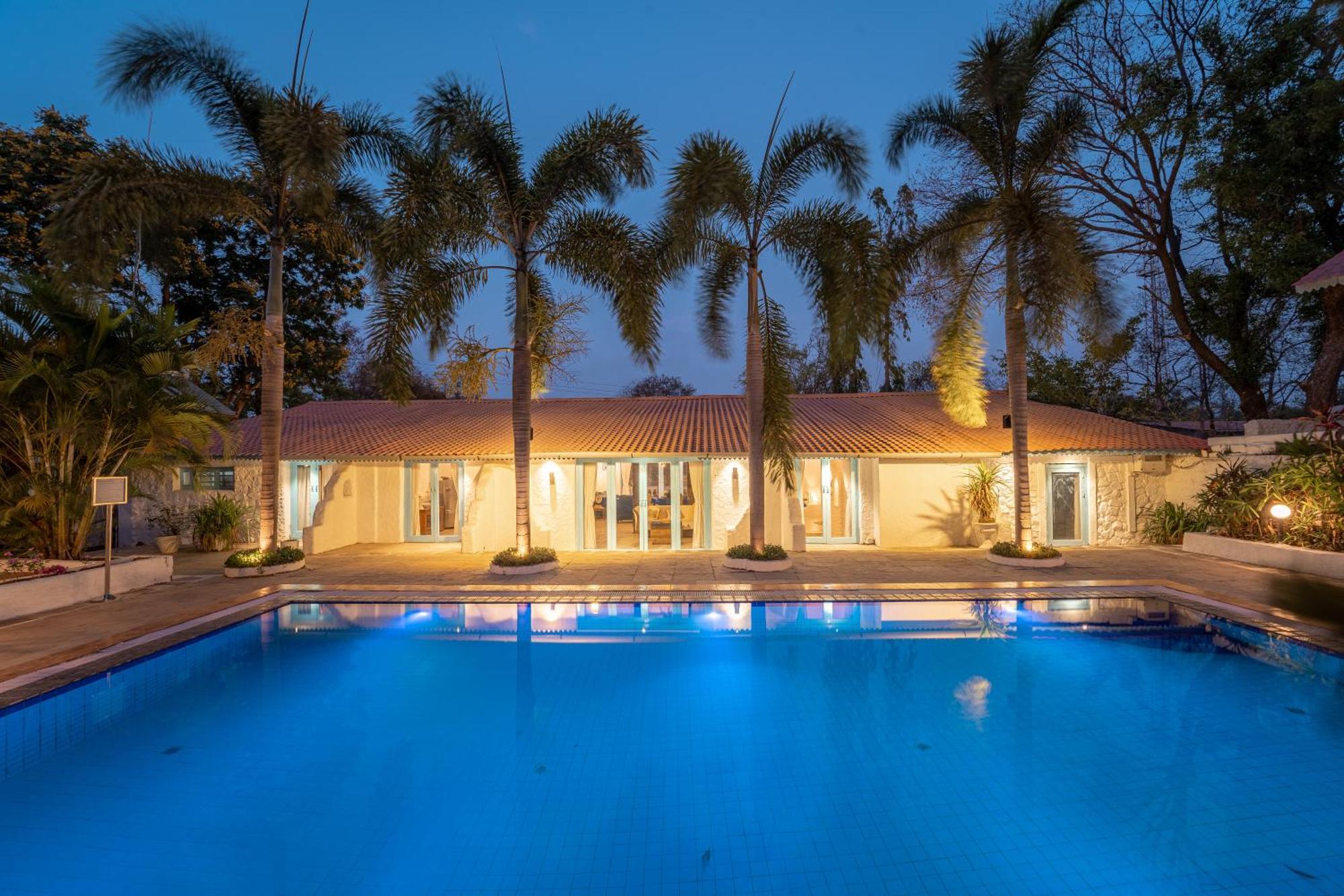 Lohonostays Villa Santorini 阿里巴格 外观 照片