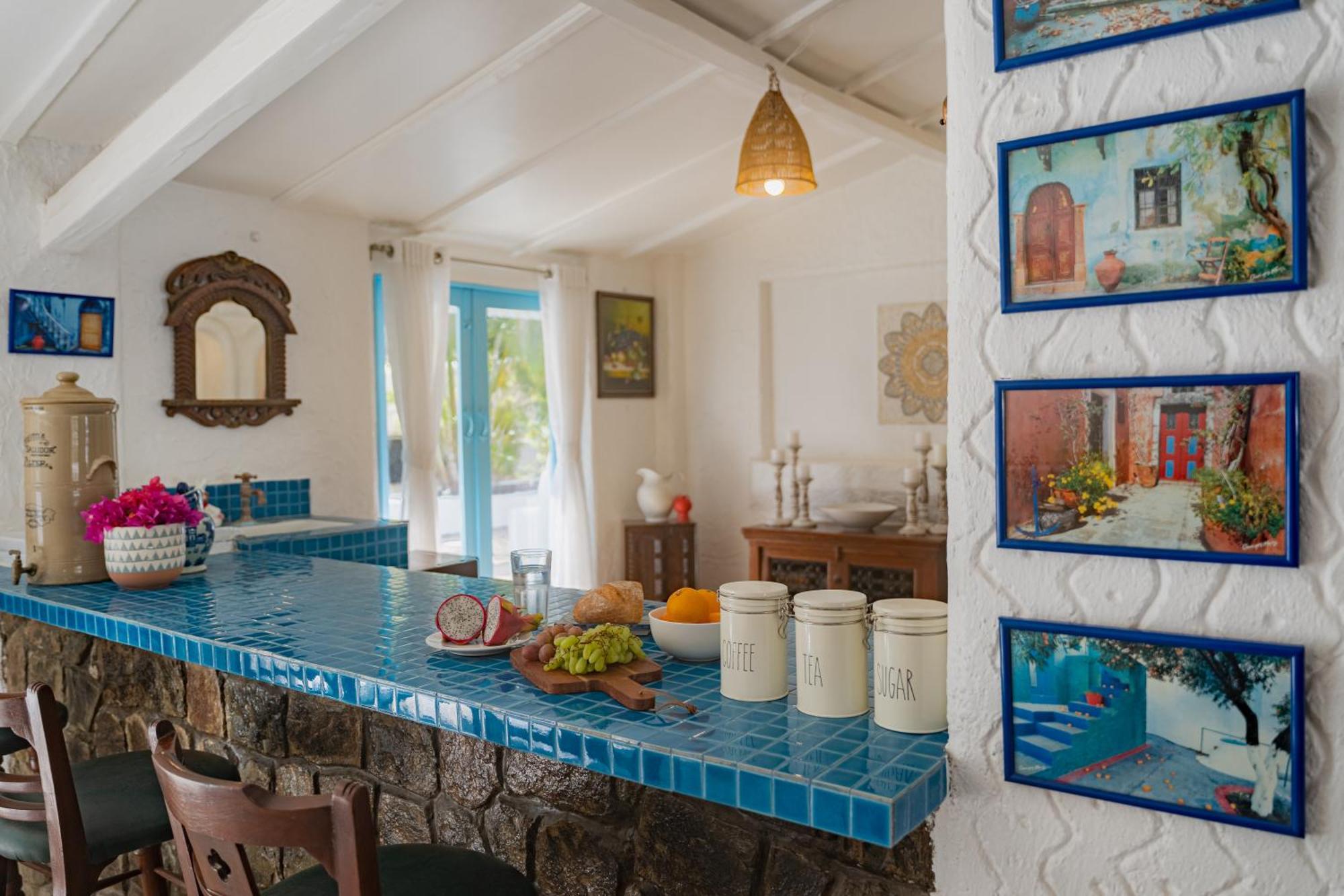 Lohonostays Villa Santorini 阿里巴格 外观 照片
