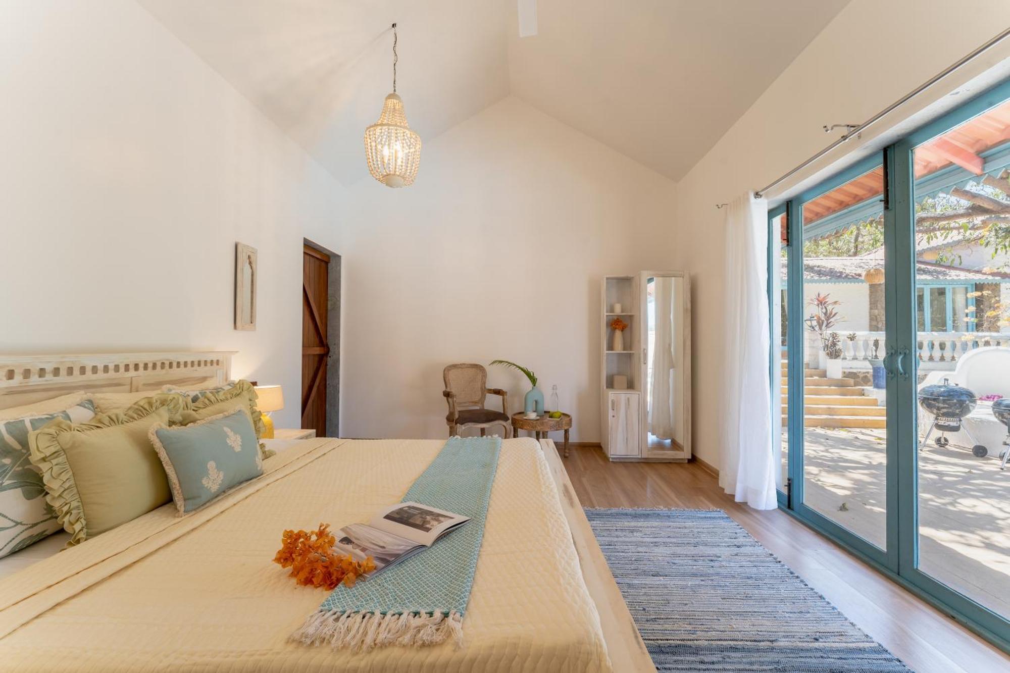 Lohonostays Villa Santorini 阿里巴格 外观 照片