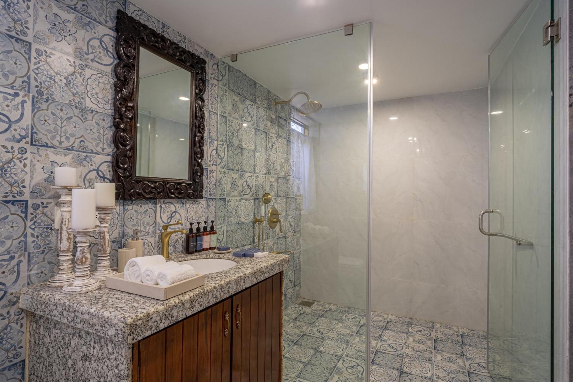 Lohonostays Villa Santorini 阿里巴格 外观 照片