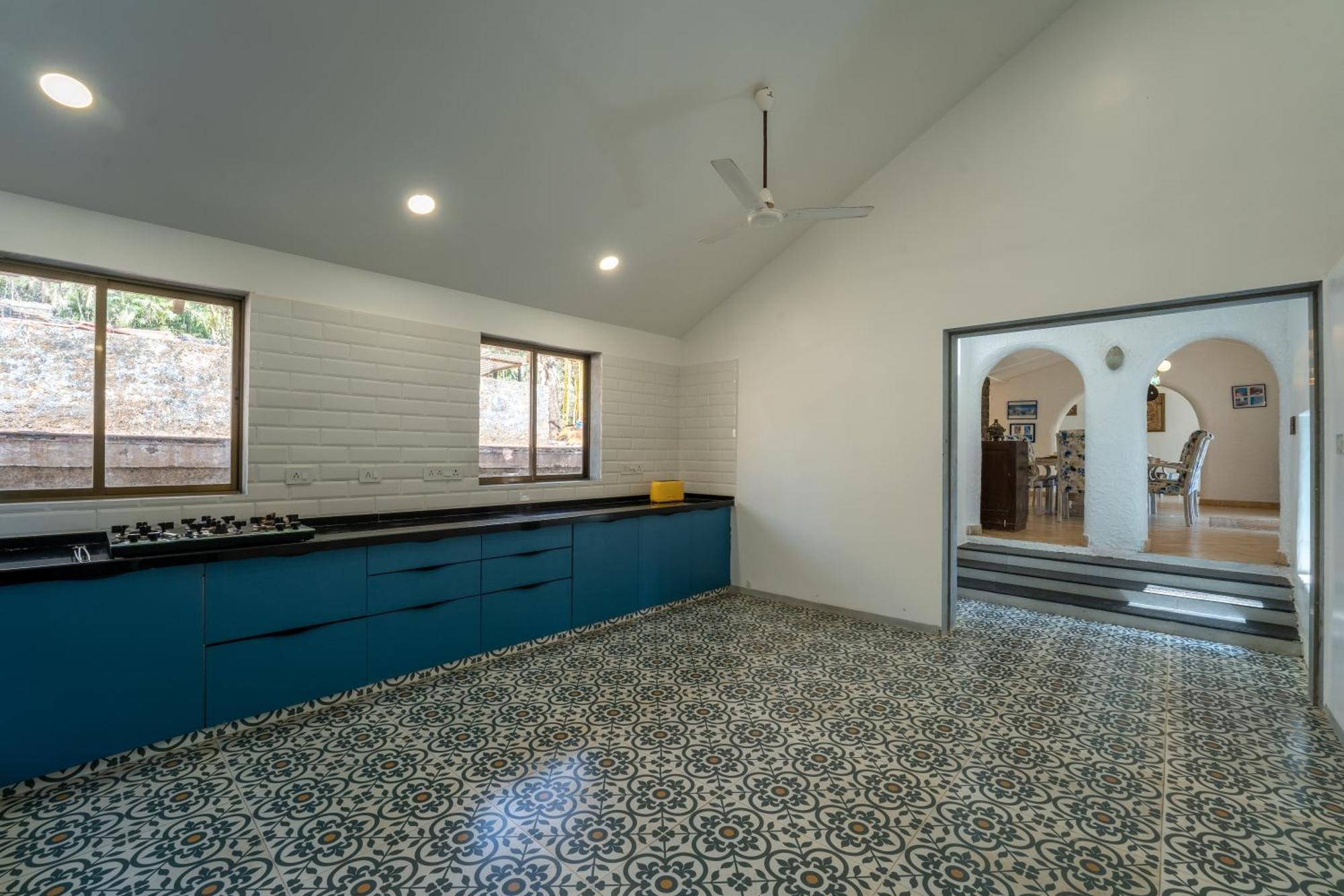 Lohonostays Villa Santorini 阿里巴格 外观 照片